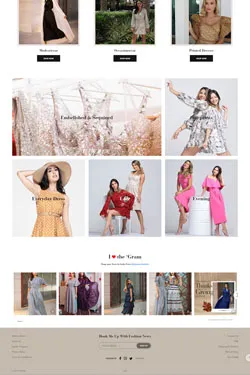 Hosting Company Layout Preview